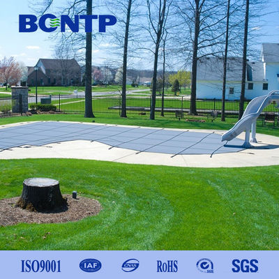 China Factory Durable PP Mesh Inground Swimming Pool Cover Winter Cover for Safety Protection finished products