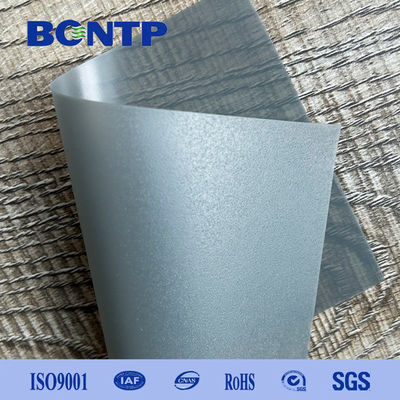 Hot Sale 0.3MM Projector Cloth Grey Rear Soft PVC Matt Film Folding