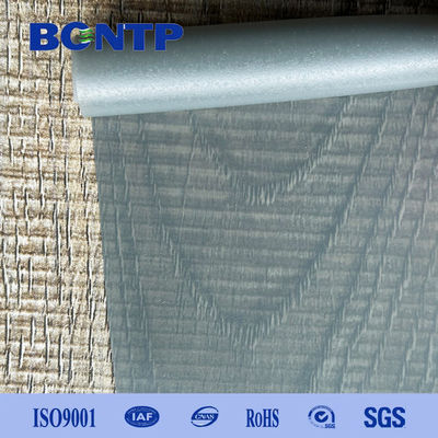Hot Sale 0.3MM Projector Cloth Grey Rear Soft PVC Matt Film Folding