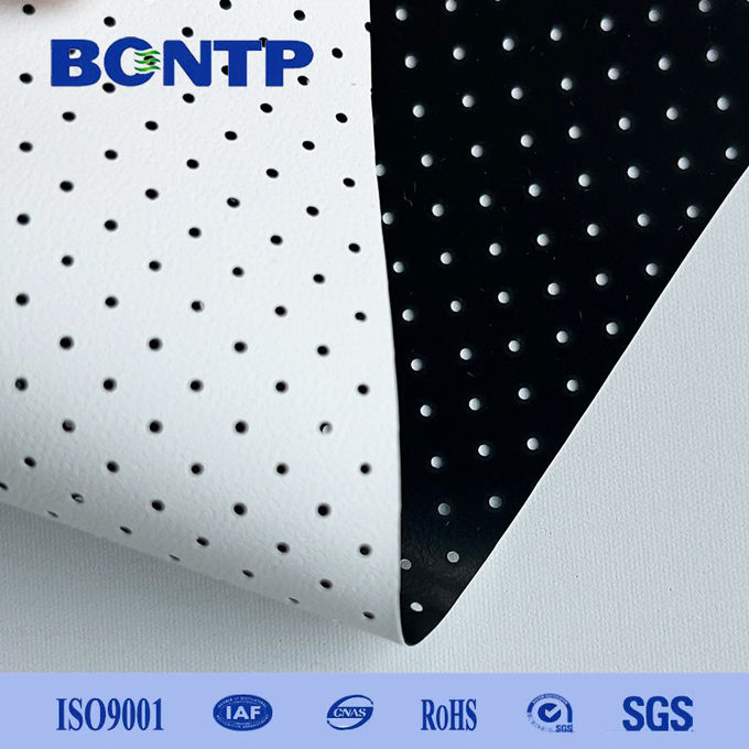 High Gain Bead Pvc Projection Screen Fabric Flame Retardant