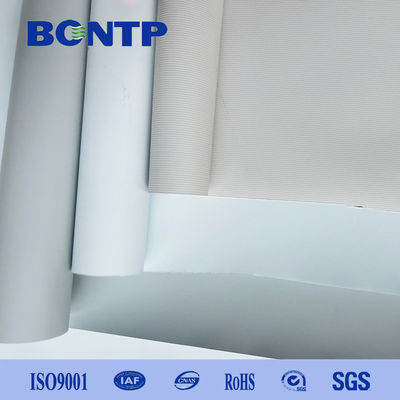 0.38mm/Gray Tissu de rideau d'ombrage à pleine lumière Roller Blinds Matériau de rideau Rouleaux de tissu
