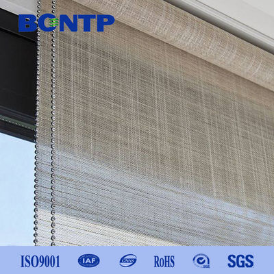 5% d'ouverture Protège-soleil à moustiquaire à moustiquaires Tissu d'ombre à rouleaux